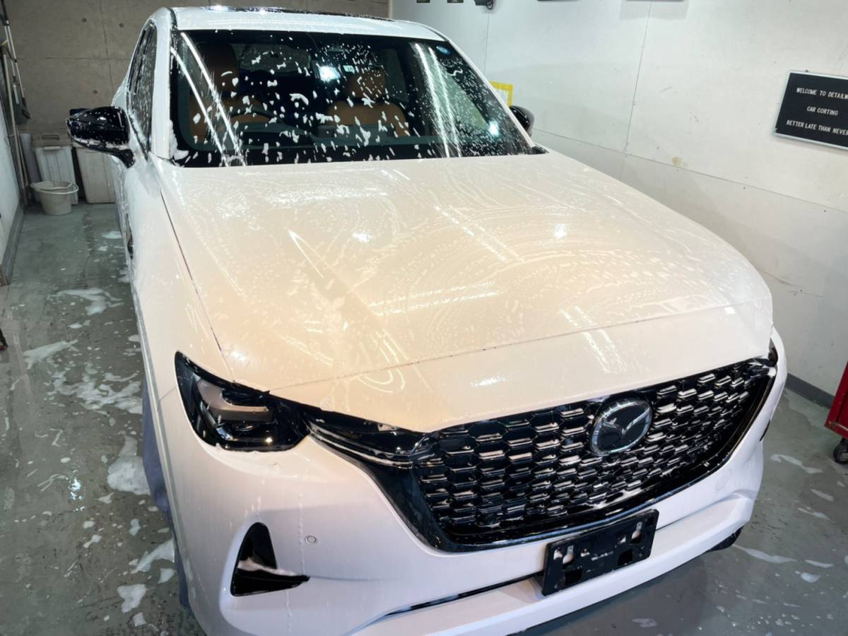 マツダCX-60の洗車とコーティング