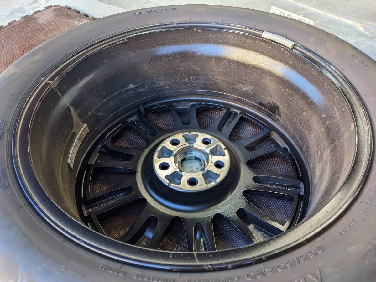 CX-60純正ホイールの各種ケミカルを使用したクリーニング