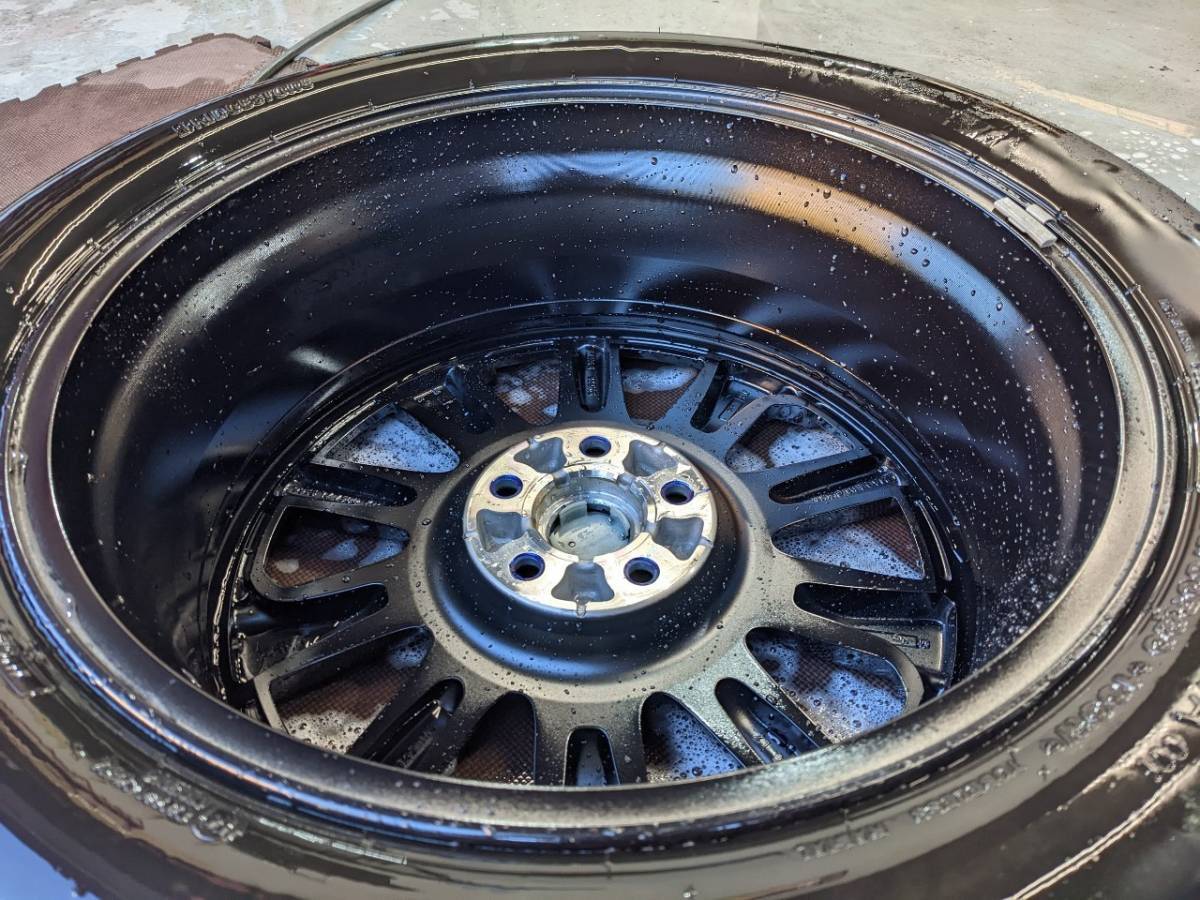 ホイール裏側のクリーニング方法