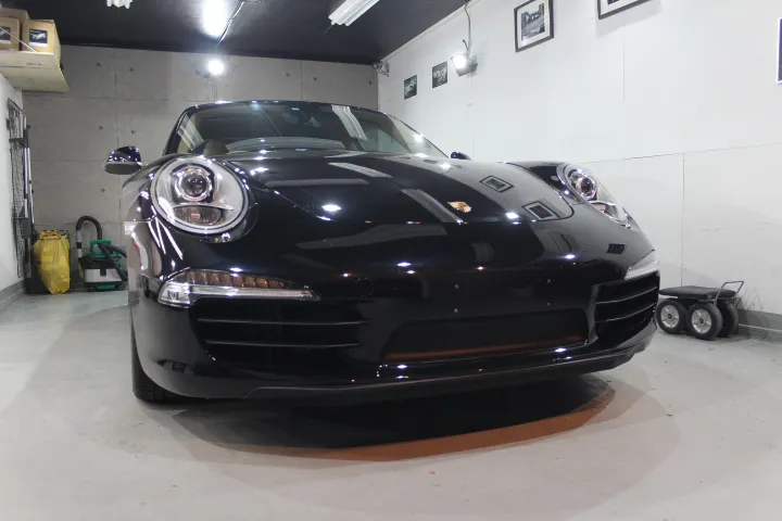 ポルシェのペルマガード施工