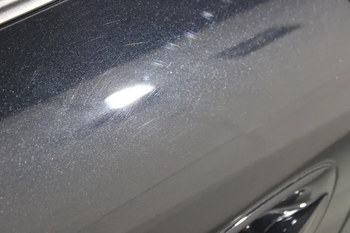 コーティング専門店のポルシェの磨き上げ