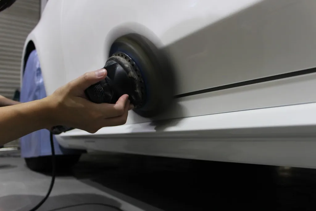 滑らかなコンディションの塗膜