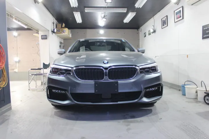 BMW5シリーズコーティング施工前