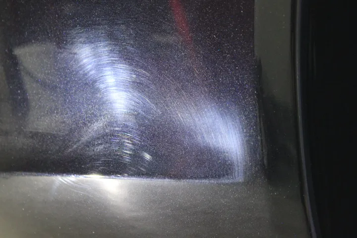 キズ取り磨きのビフォアー&アフター