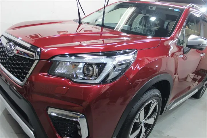 スバルフォレスターの樹脂コーティング施工