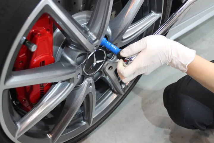 A45のホイール締め付けトルク