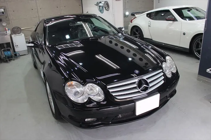 メルセデスベンツSLのパートラッピング