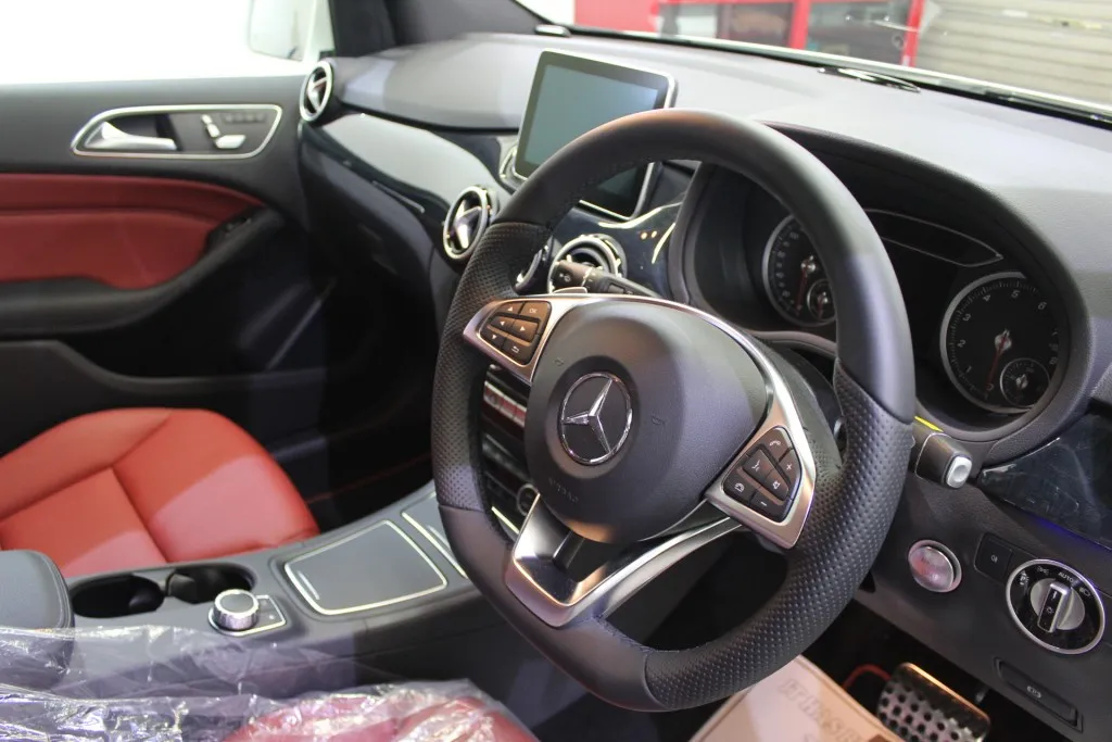 ベンツBクラスのインテリア