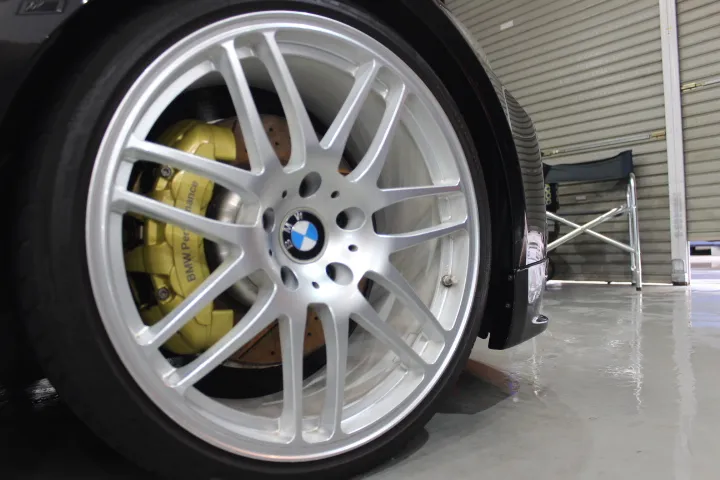 ホイールクリーニング後