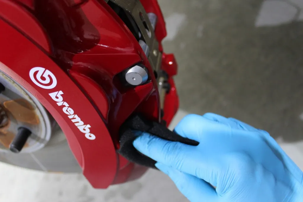 ホイールコーティングの下地処理