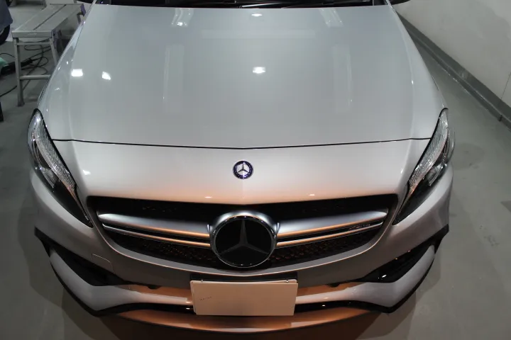 ベンツの塗装の酸化くもり