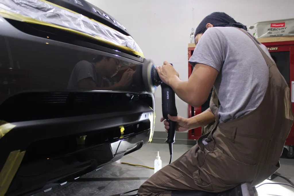 コーティング下地作りイメージ