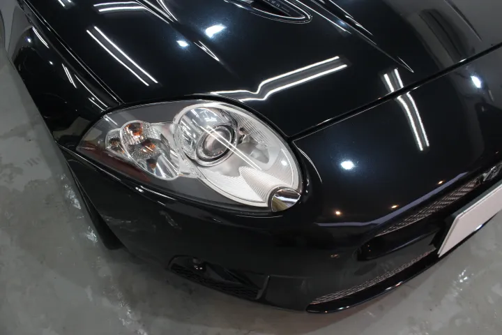 ヘッドライト磨きの施工後