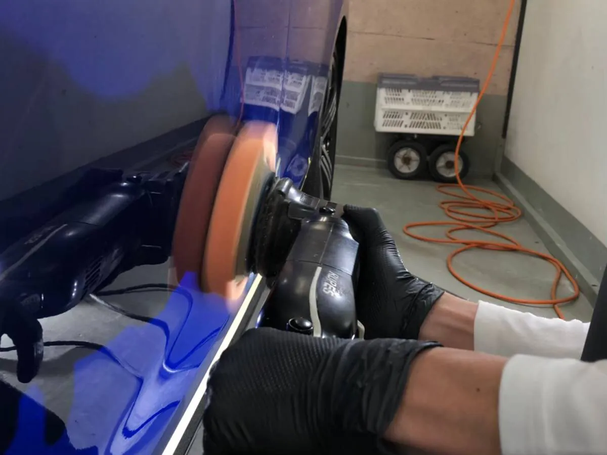 塗装後の磨き傷を除去する費用