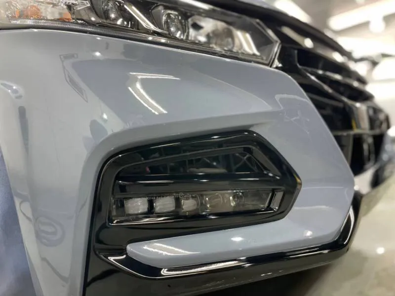 モデューロXのプロテクションフィルム/フロントセット完了