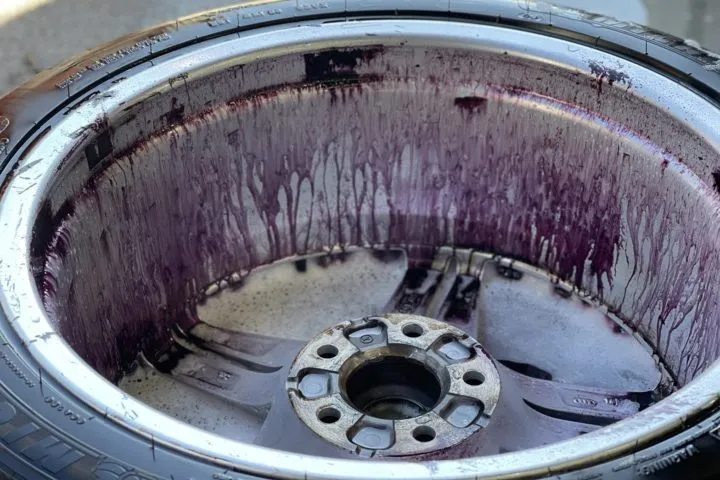 バランスウエイトの除去方法