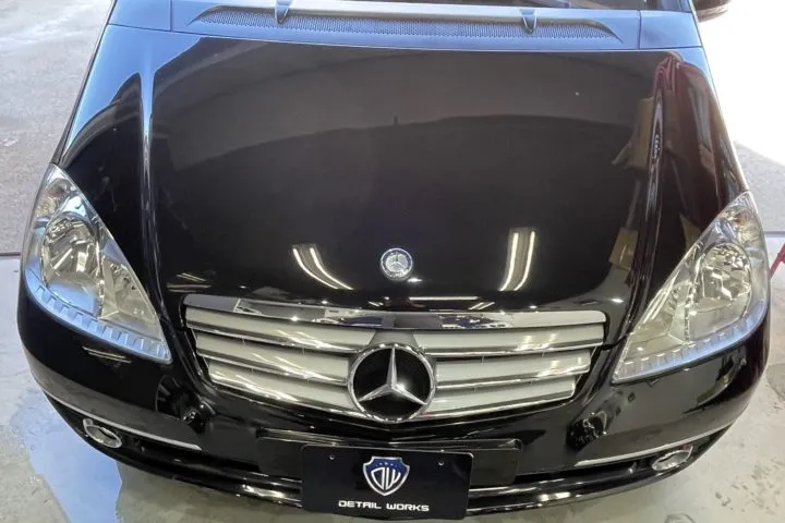 ヘッドライトの黄ばみ除去後