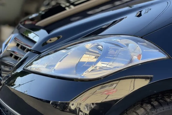 メルセデスベンツのヘッドライトの気密性