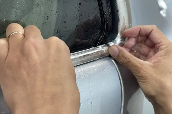 アルマイトモールの汚れ防止と保護方法