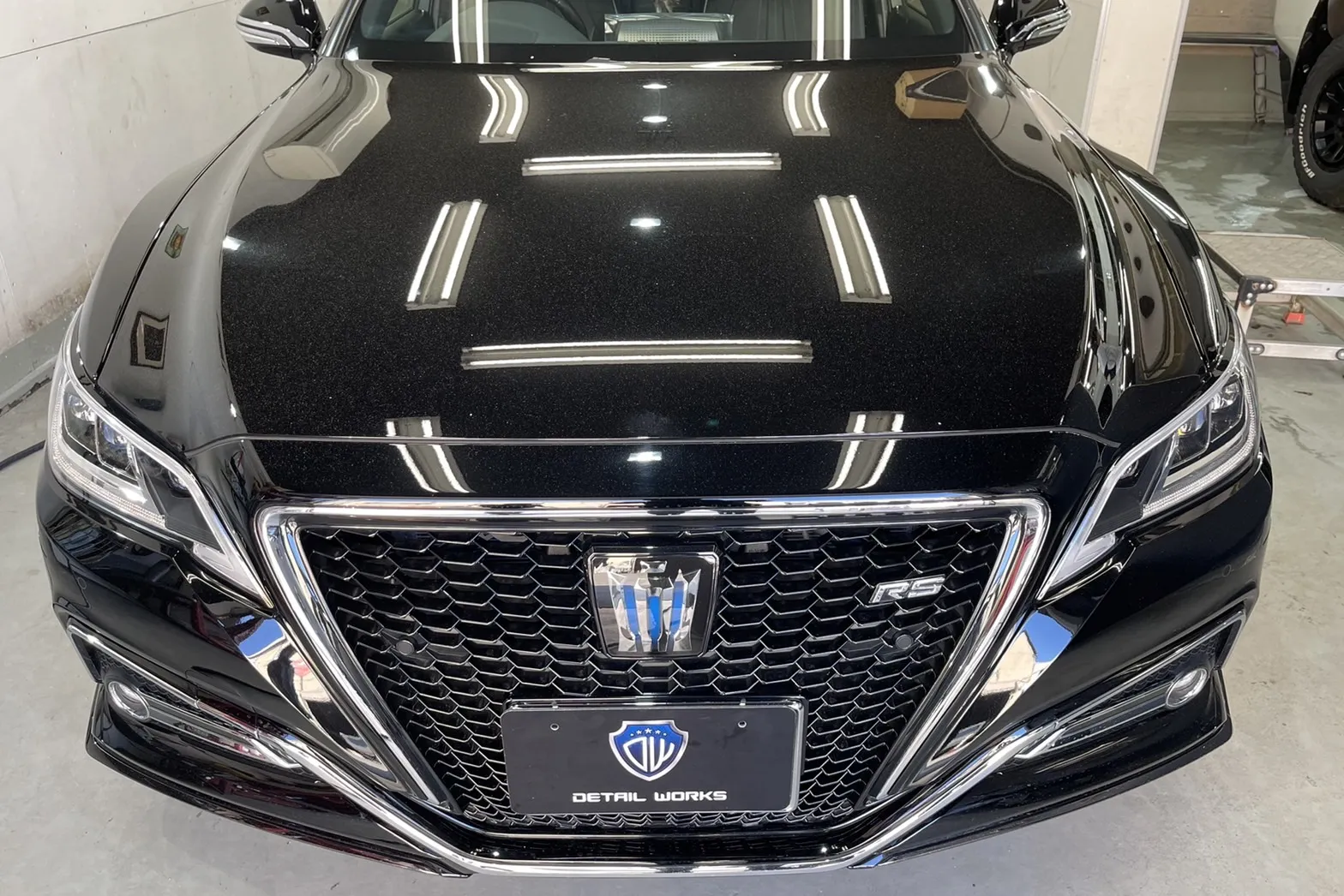 東京のクラウンのコーティングメンテナンス