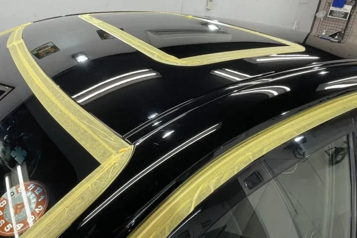 東京のボディ上面のみの磨き施工店