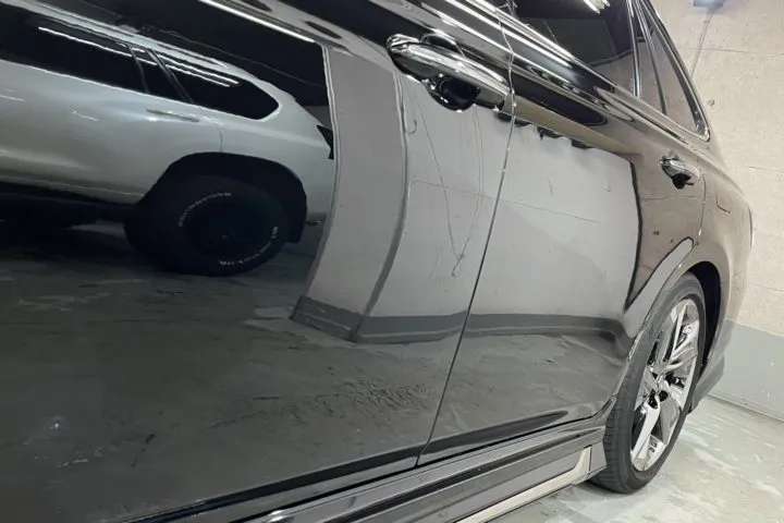 クラウンの交通事故で保険修理