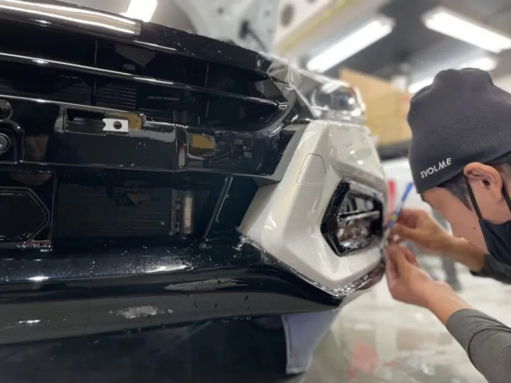 S660のモデューロエアロへPPF施工