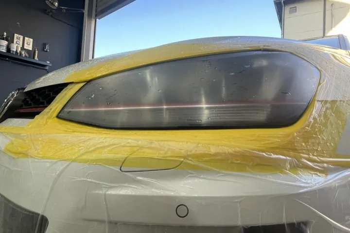 ポリカーボネートのクラック除去