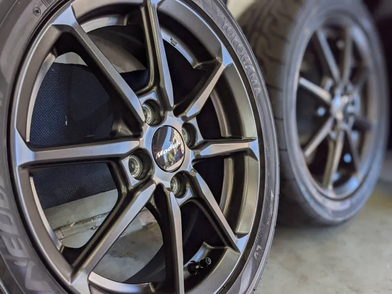 横浜のS660のホイールの脱着両面コーティング施工店