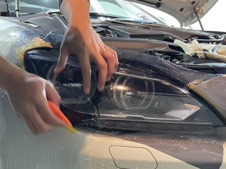 BMW650iに「XPEL/SLATE SMOKE」(ライトスモーク)施工