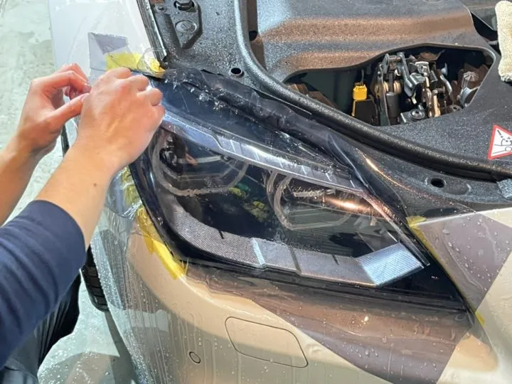 「XPEL/SLATE SMOKE」(ライトスモーク)の透過率