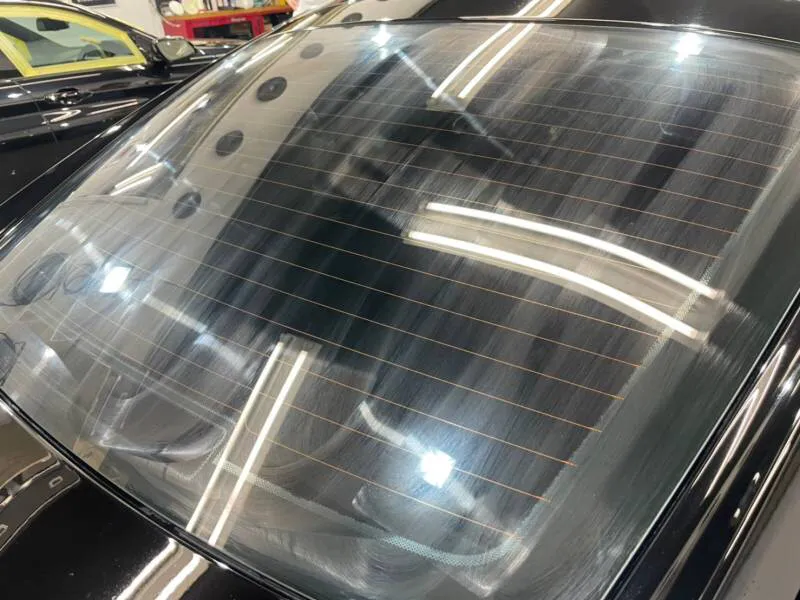 フッ素系窓ガラス撥水の反応時間