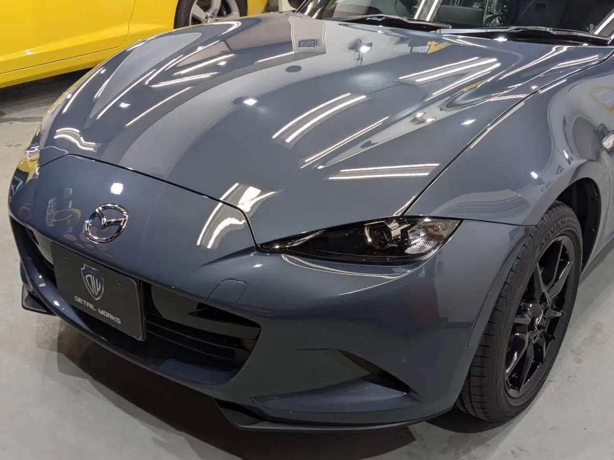 有機系コーティングの耐イオンデポジット性と、無機ガラスコーティングの防汚性・耐久性の比較