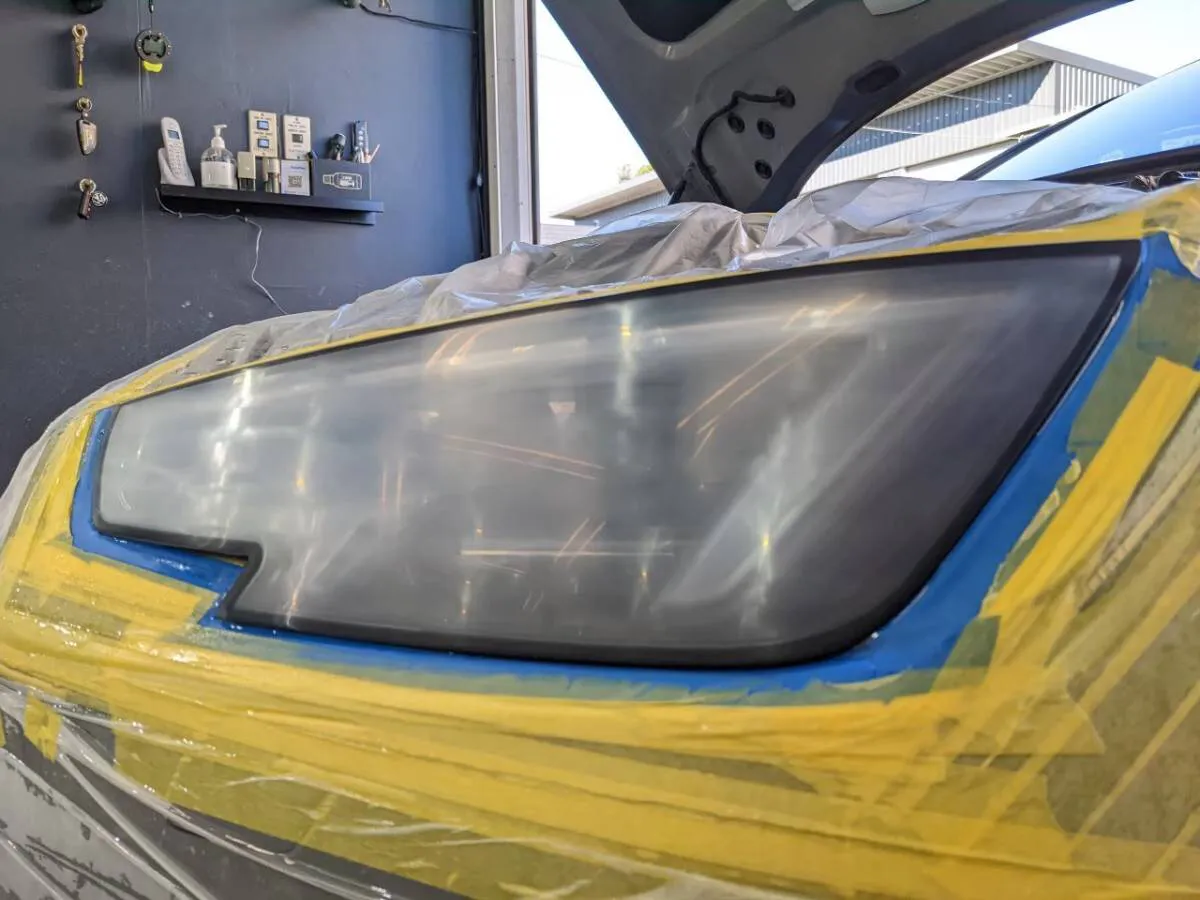 クラック除去研磨後