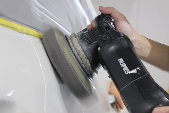 最小限の研磨処理