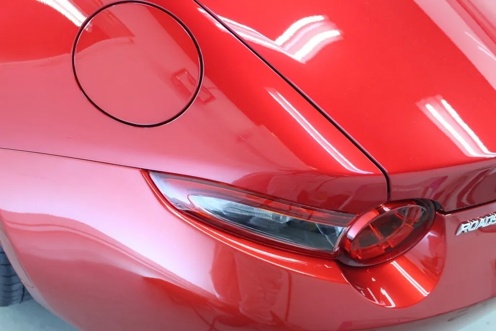 マツダロードスターのコーティング施工完了