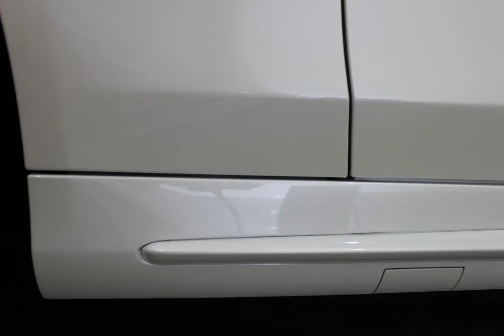 研磨後のボディー色