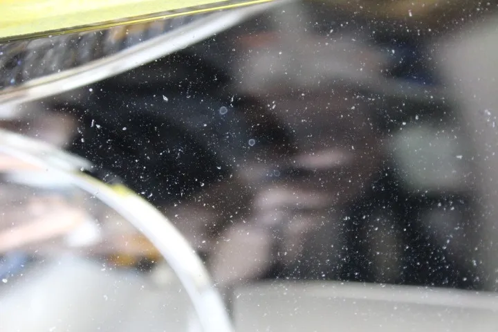 アウディのヘッドライト点灯時がキラキラ