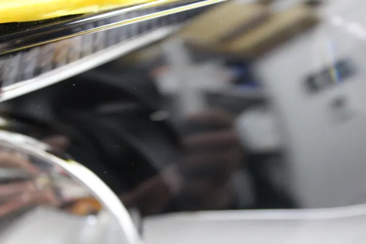 アウディのヘッドライト点灯時