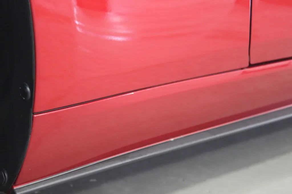 ロードスターの洗浄後