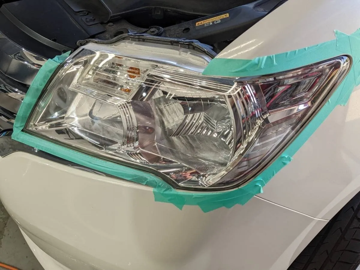 スチームコートでリペア完了