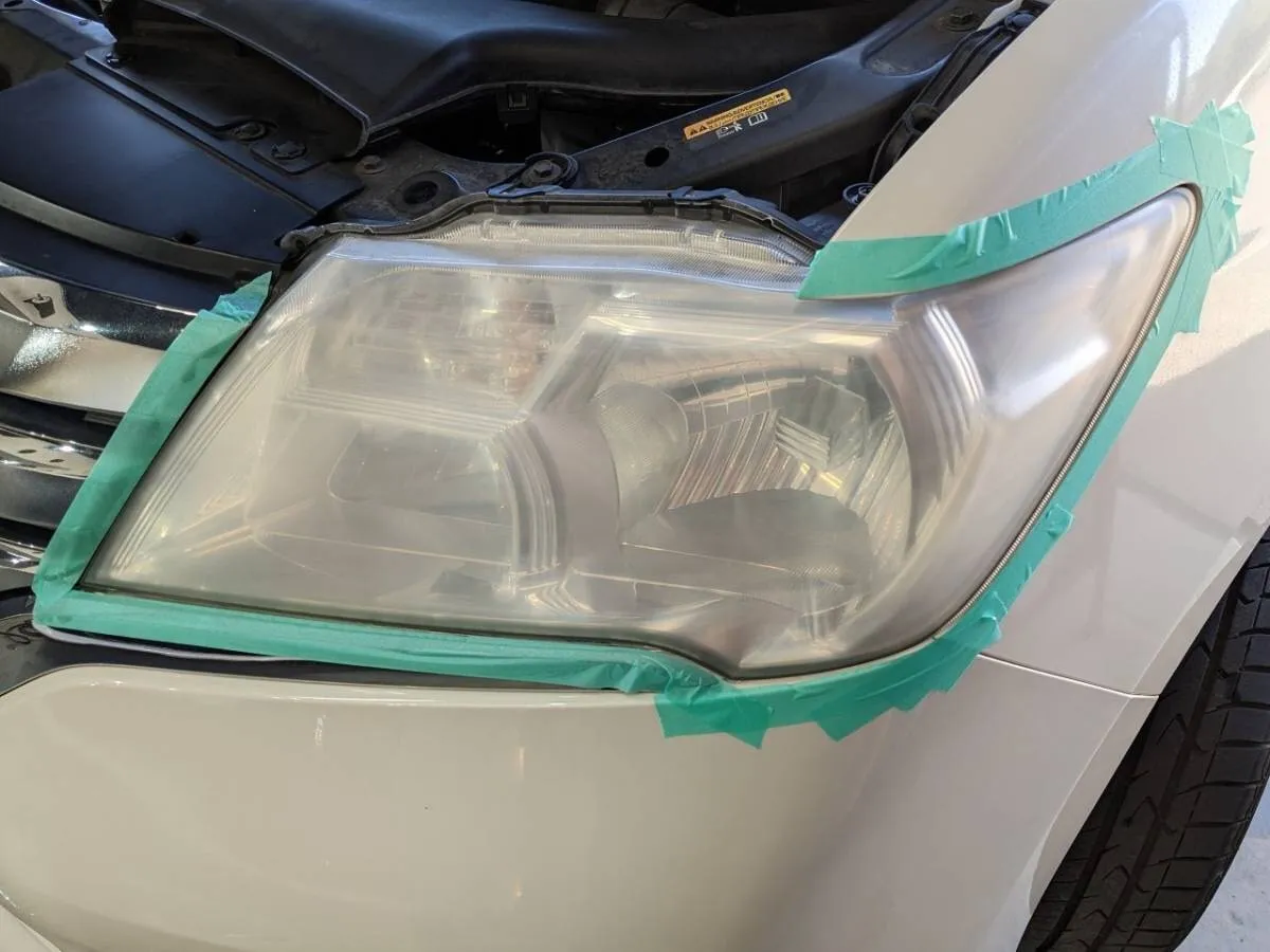 劣化しやすくなっているポリカーボネートをも研ぎ落とすことが再発防止のコツ