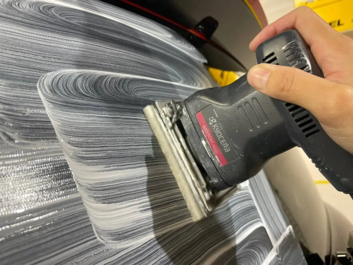 同時にご依頼いただいた窓ガラスの撥水加工