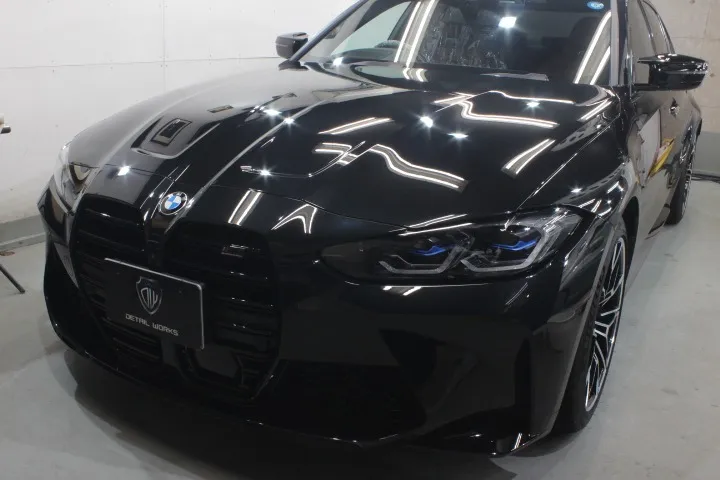 BMW M3ハイブリッドガラスコーティング+PPF/川崎市多摩区H様