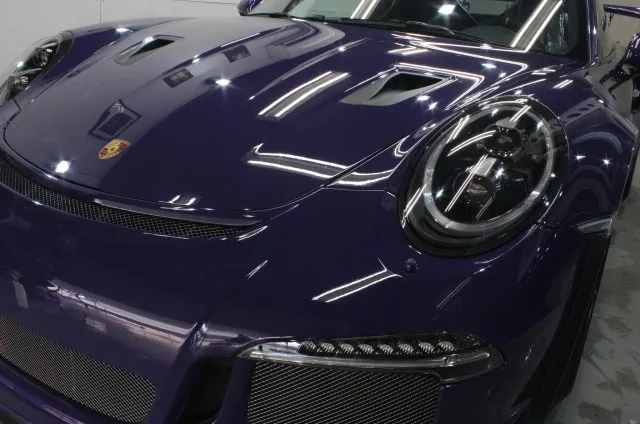 PORSCHE 911GT3 RSフロントフルプロテクションフィルム施工例/東京都町田市R様