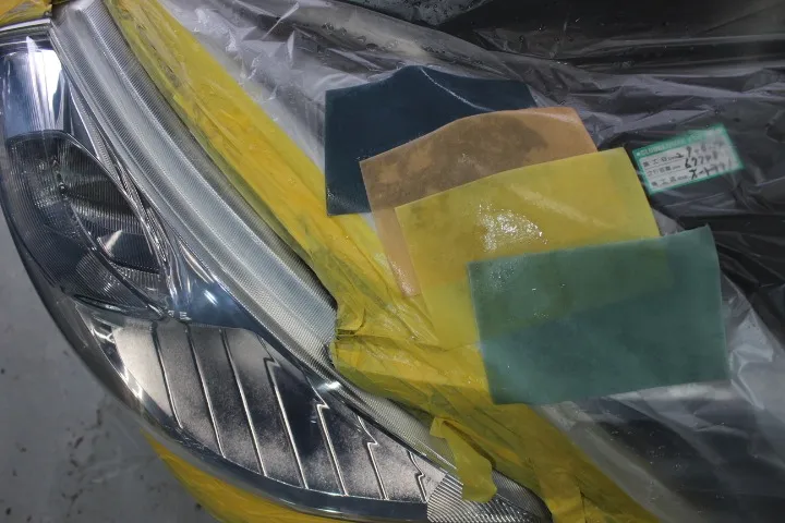 ヘッドライトの黄ばみの取り方