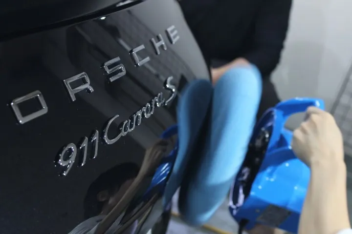 ポルシェ997へペルマガード施工