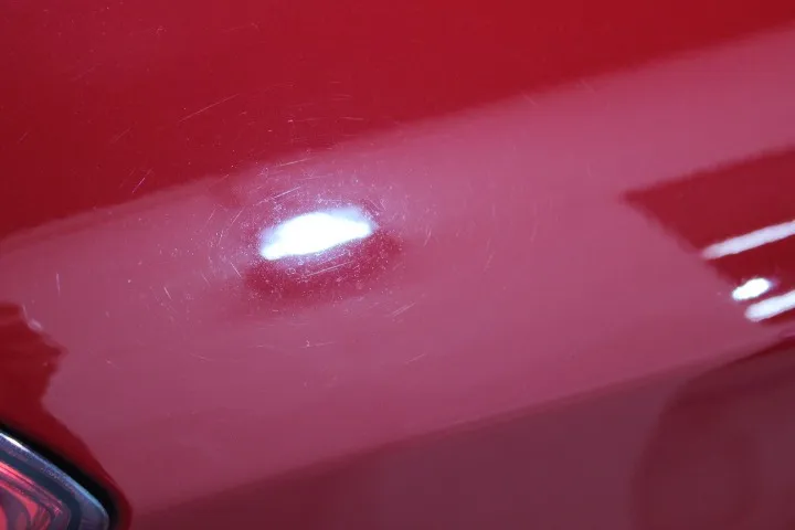 フェンダーの深い傷の処理