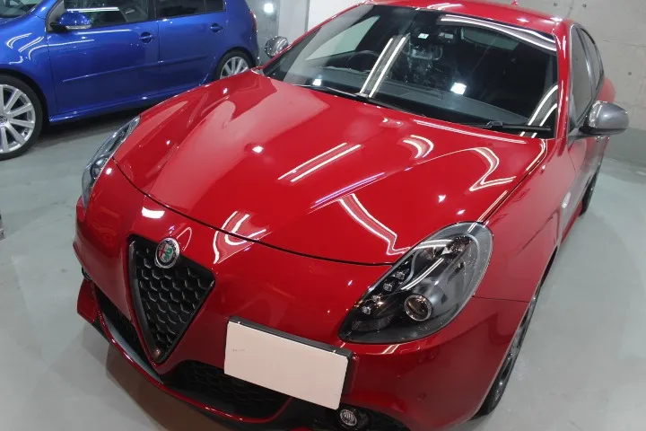 アルファロメオジュリエッタの試乗車