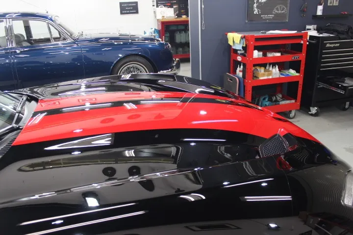 ダッジバイパーのコーティング